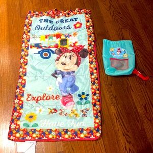 Exxel Outdoors Disney Minnie Sleeping Bag Super Cute !!